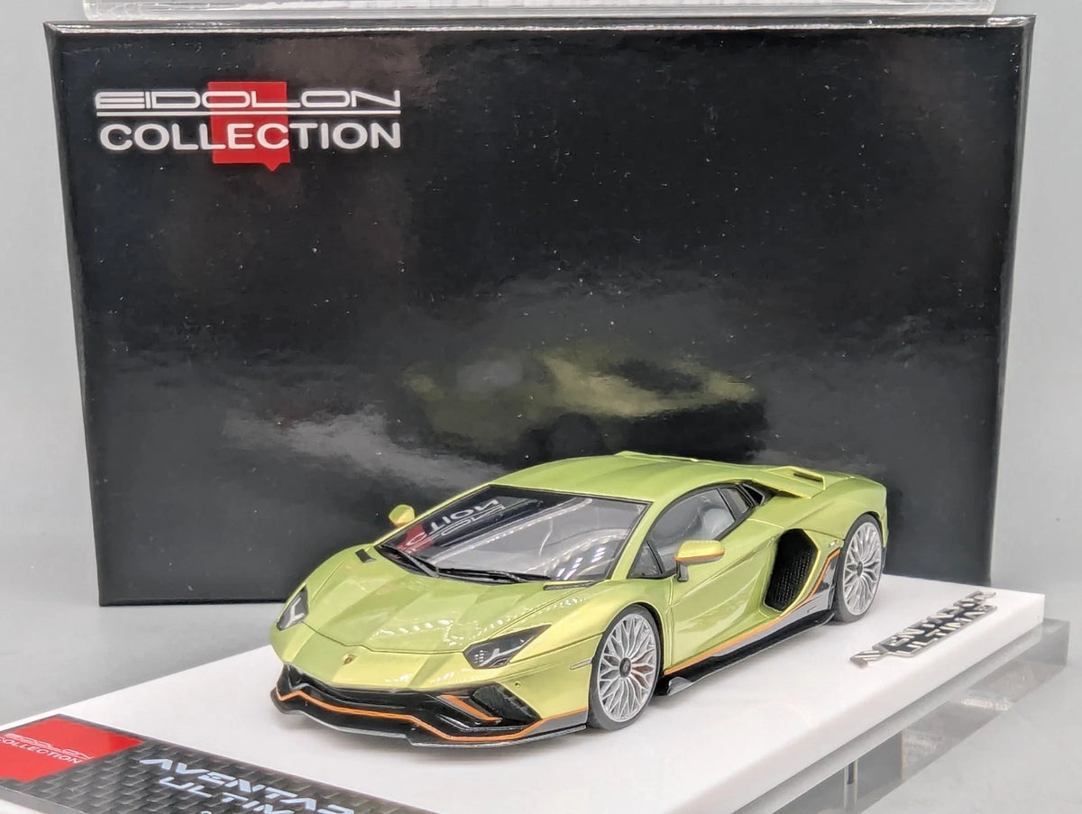 Eidolon Make Up 1:43 Lamborghini Aventador LP780-4 Ultimae 2021 Grün 03/60 OVP