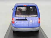 Modellautos 1:43 Minichamps Volkswagen VW Caddy Blau mit Dealer OVP