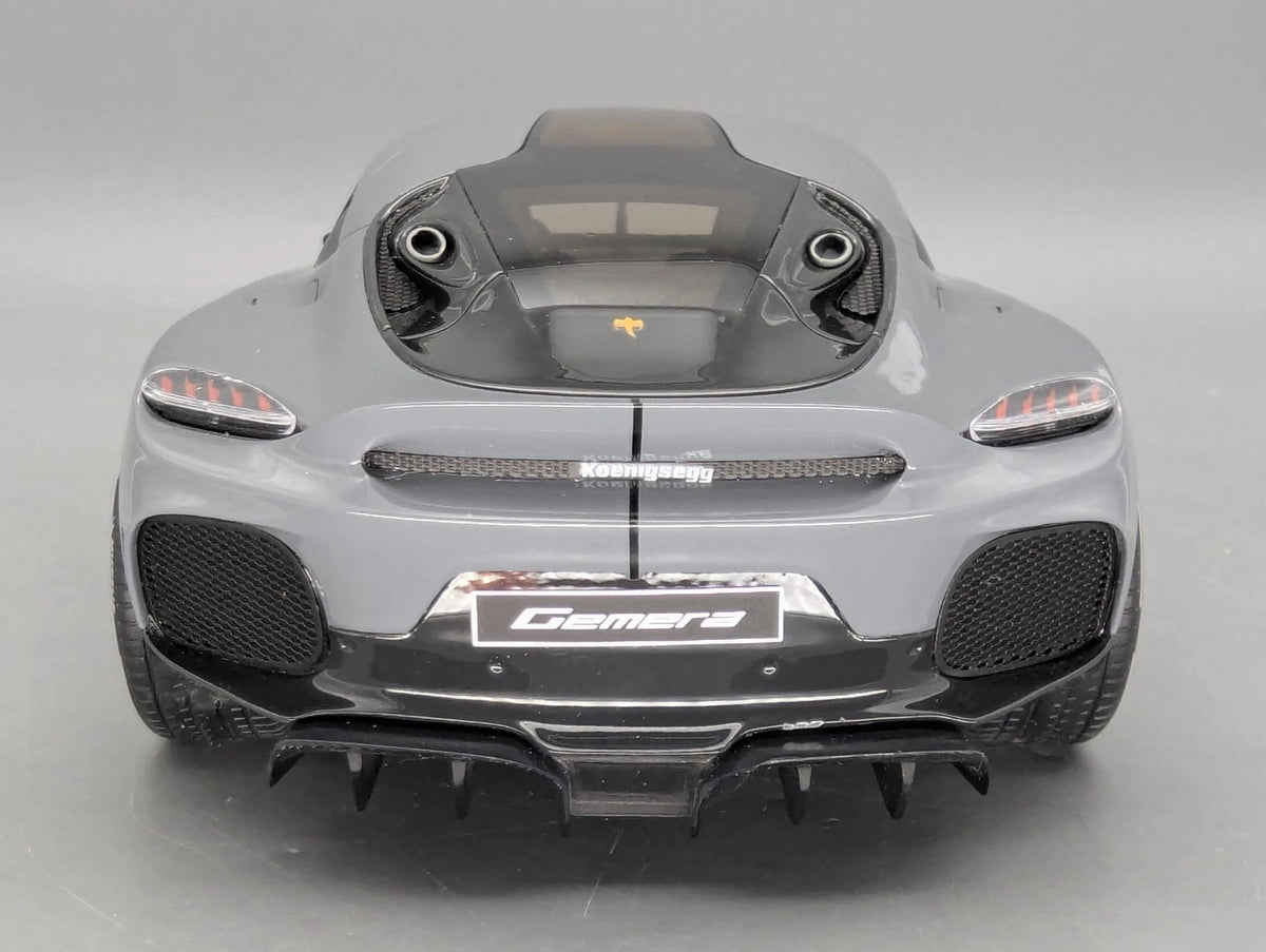 Modellautos 1:18 GT Spirit GT374 KGG Königsegg Gemera Grau mit OVP