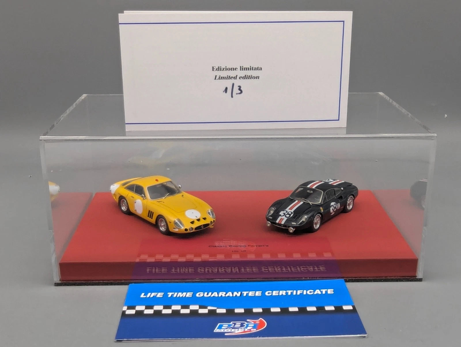 Modellautos 1:43 BBR  Ferrari Classic Racing Ferrari's Set 2-tlg. 1/3 OVP