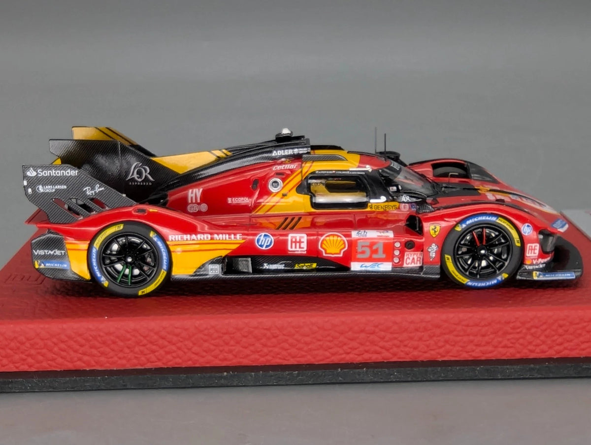 Modellautos 1:43 BBR  Concept43 Ferrari 499P 24h Le Mans 2024 Ltd 04/20 #51 OVP