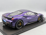 Modellautos 1:12 BBR Ferrari 488 Pista Viola Al Humad Ltd 21/21 Stück OVP