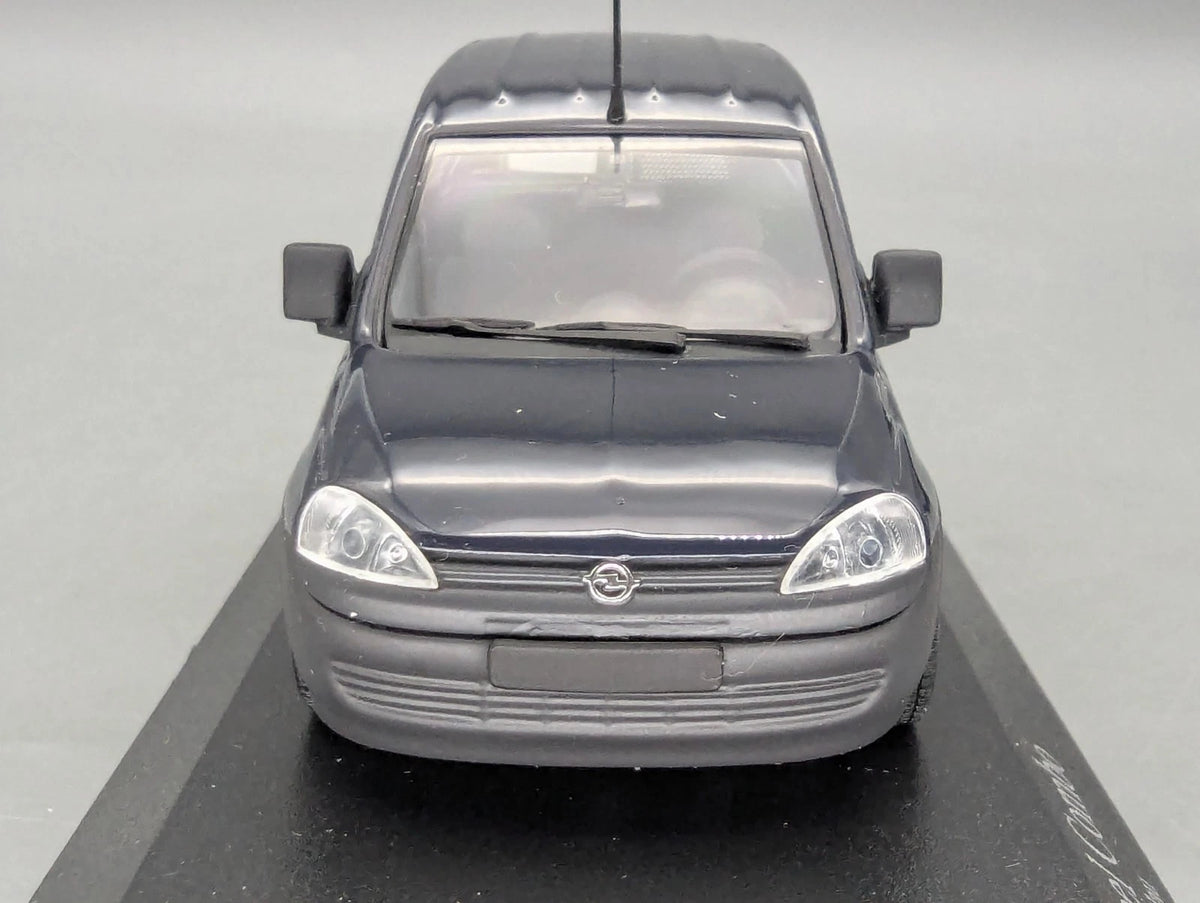 Modellautos 1:43 Minichamps Opel Combo Van 2002 Blue Blau Königsblau mit OVP