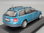 Modellautos 1:43 Minichamps Audi A6 Avant Türkis Metallic mit Dealer OVP
