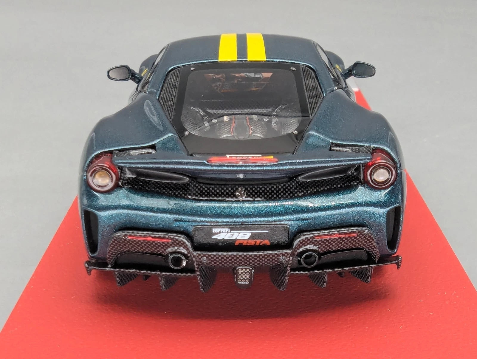 Modellautos 1:43 BBR Concept43 Ferrari 488 Pista LHD Verde Scuro Ltd 01/20 OVP