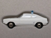 Modellautos 1:90 Schuco Piccolo Ford Capri Polizei 1970 mit OVP