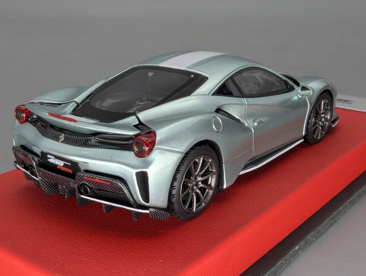 Modellautos 1:43 BBR Concept43 Ferrari 488 Pista RHD 2019 Verde Franc. 01/20 OVP