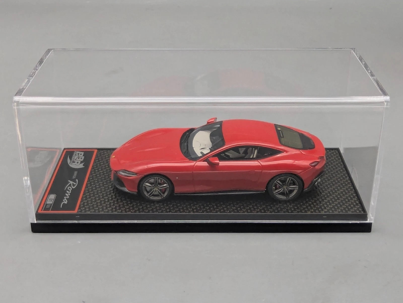Modellautos 1:43 BBR Concept43 Ferrari Roma Rosso Corsa Met. 01/99 mit OVP