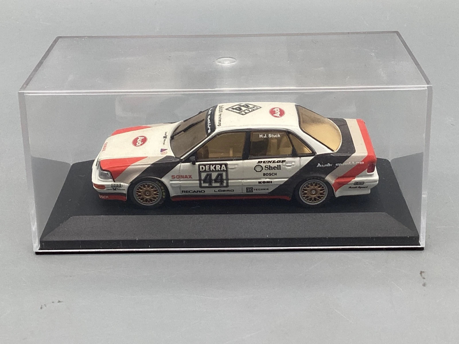 Modellautos 1:43 Minichamps Audi V8  Evo DTM 1992 Stuck #44 mit OVP