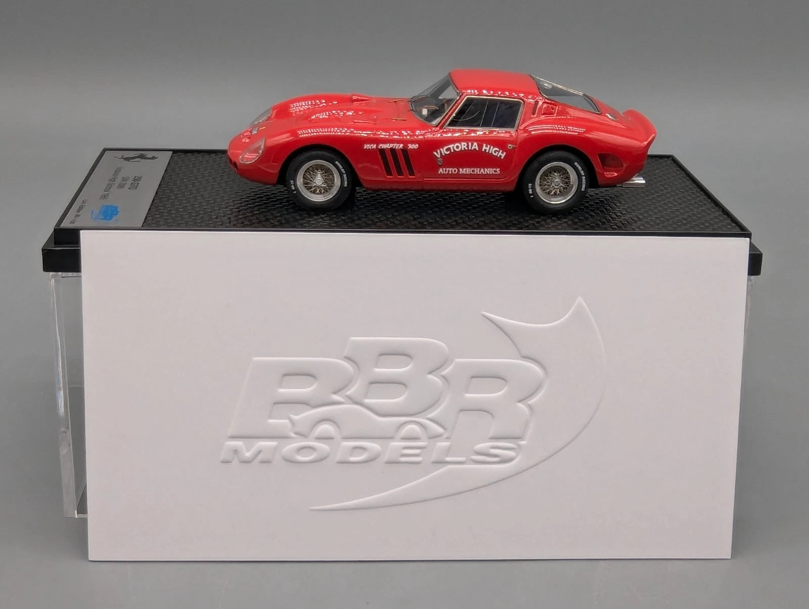 BBR Concept43 1:43 Ferrari 250 GTO Victoria High School 1965 Ltd 063/150 mit OVP