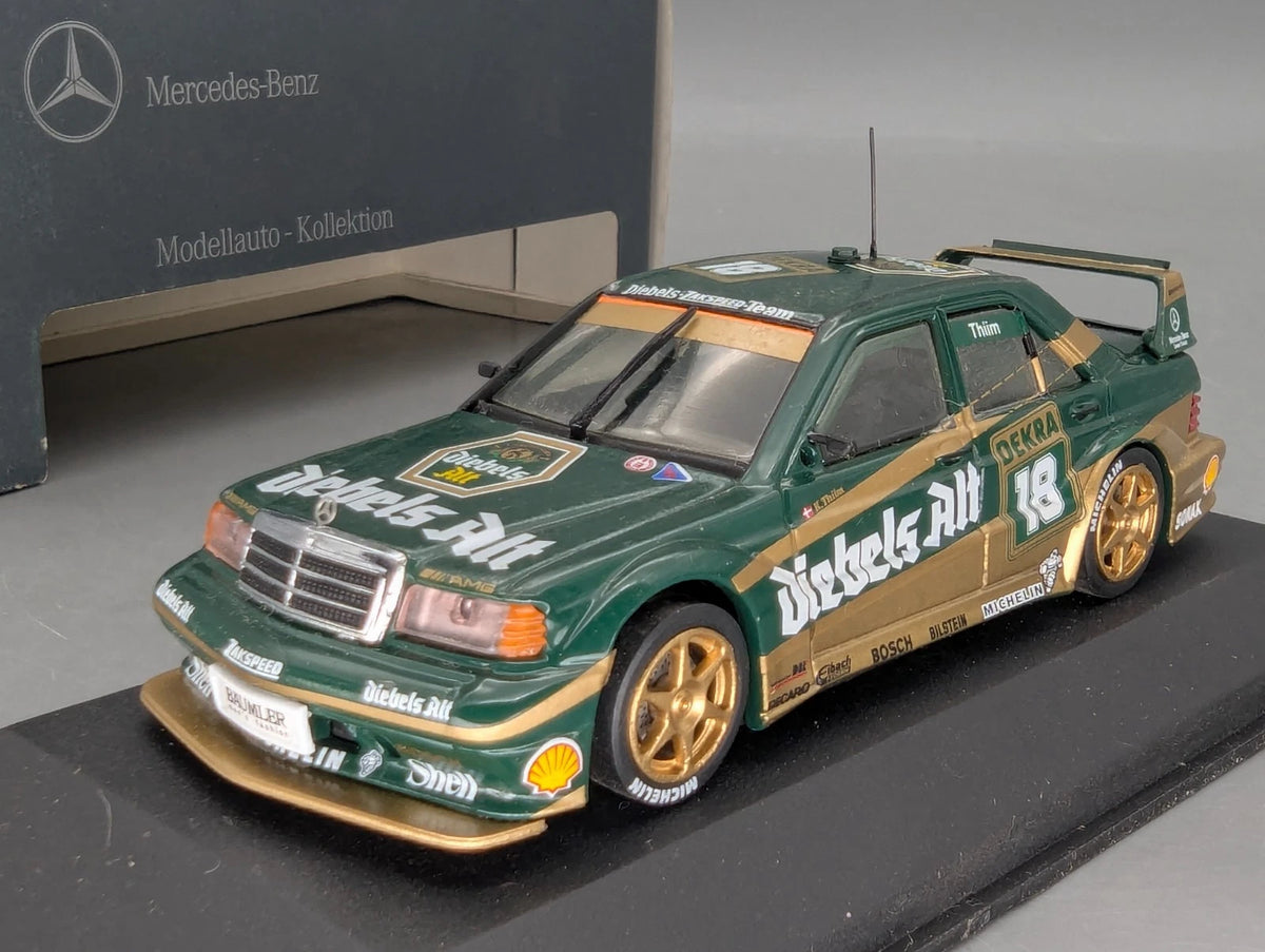 Modellautos 1:43 Minichamps Mercedes 190E EVO2 DTM 1992 #18 Thiim  Dealer OVP