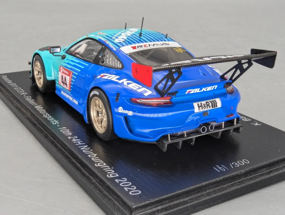 Modellautos 1:43 Spark SG689 Porsche 911 GT3 R 24h Nürburgring 2020 #44 mit OVP