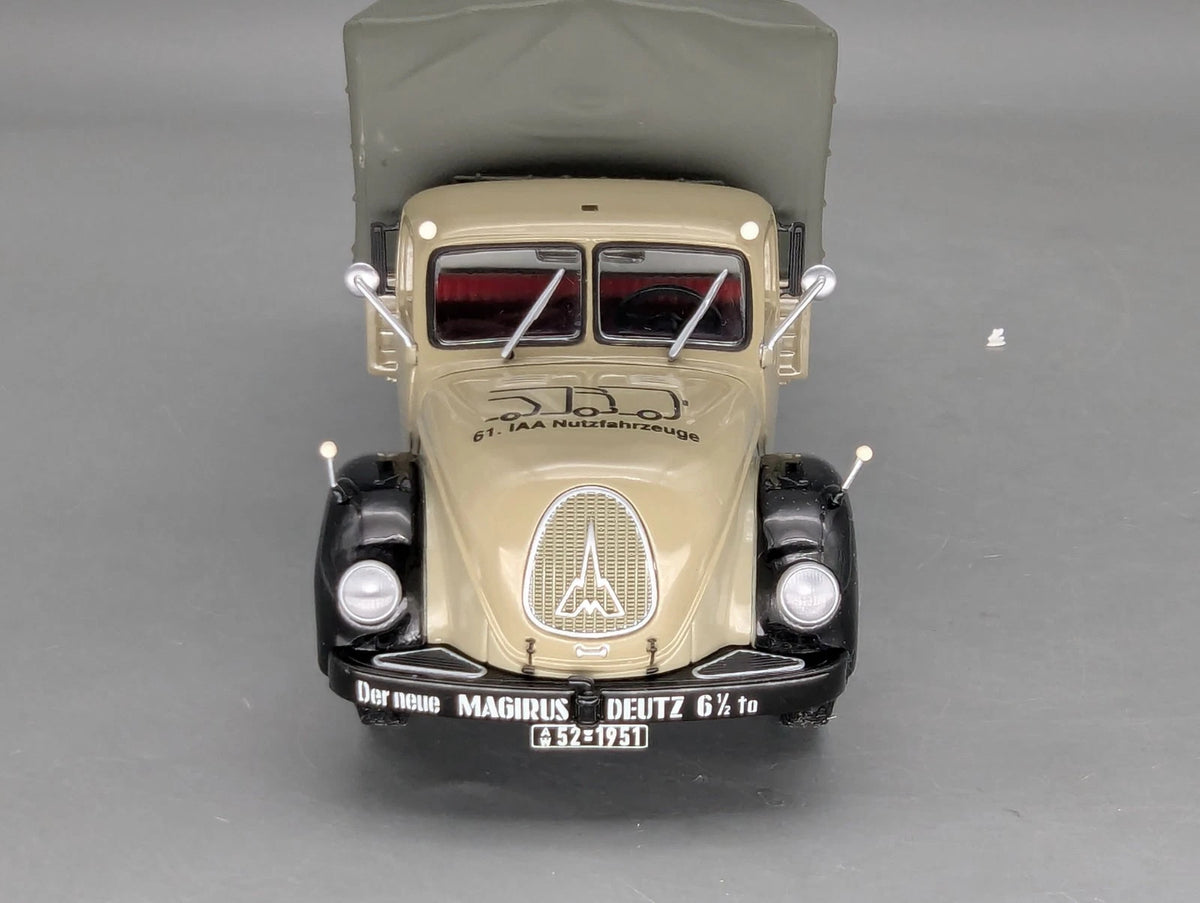 LKW Modell 1:43 Minichamps Magirus Deutz S 6500 Canvas 1955 Grey Black mit OVP