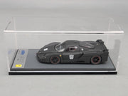 Modellautos 1:43 BBR Ferrari FXX  2006 Black Matt mit Vitrine OVP