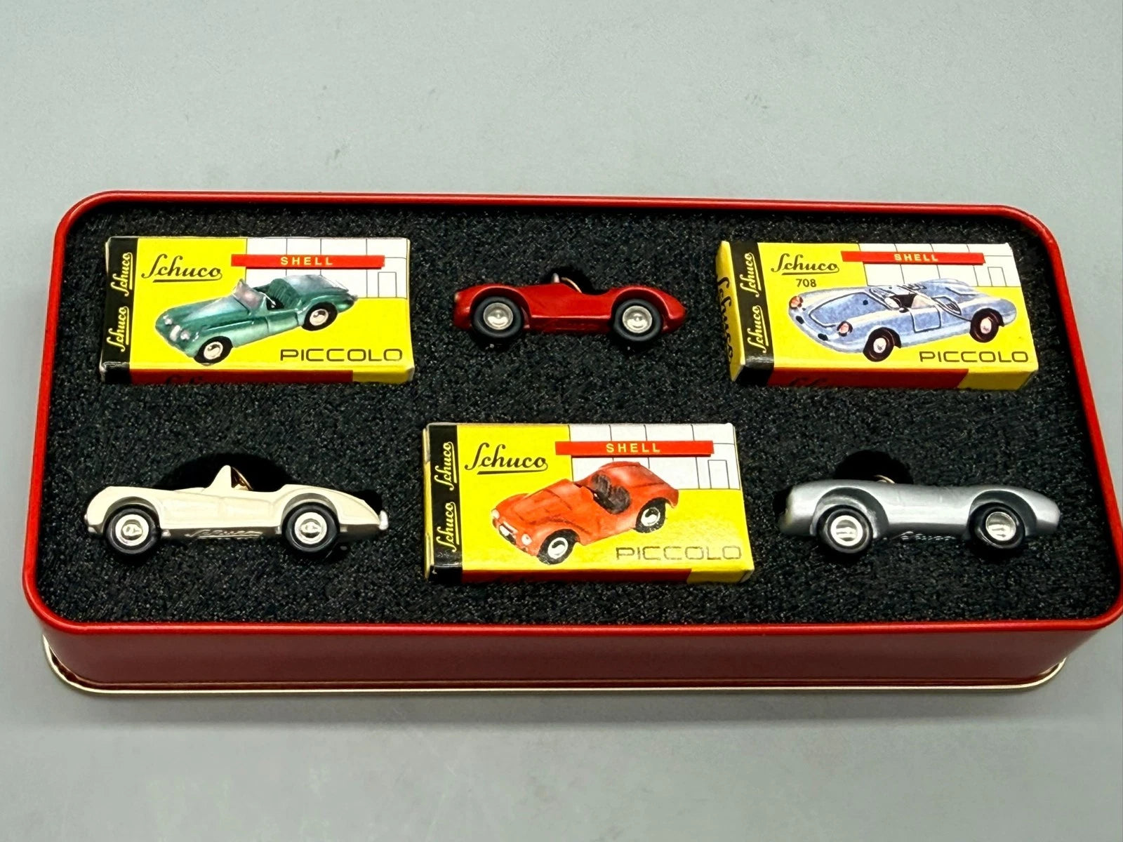 Modellautos 1:90 Schuco Piccolo 3er-Set Roadster-Legenden in OVP
