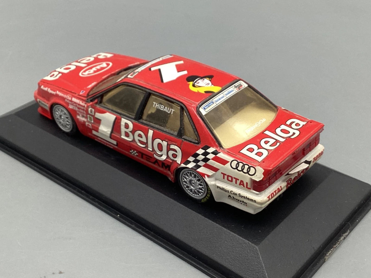 Modellautos 1:43 Minichamps Audi V8 Quattro Evo Belgian Procar 1993 #1 mit OVP