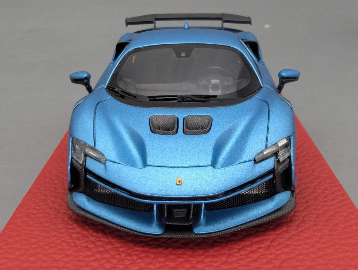 Modellautos 1:43 BBR Concept43 Ferrari SF90XX Stradale Matt Blue Ltd 19/20 OVP