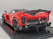 Modellautos 1:12 BBR Ferrari FXX-K EVO Gloss F1 2007B Red Ltd 00/10 Vitrine OVP