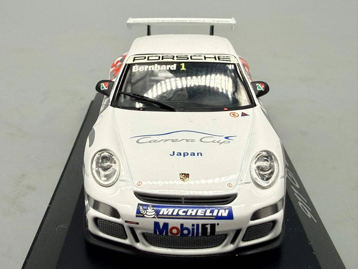 Modellautos 1:43 Minichamps Porsche 911 GT3 Cup 2006 #1 Bernhard WAP Dealer OVP