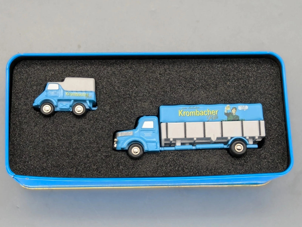 Modellautos 1:90 Schuco Piccolo Krombacher-Set 2003 2-tlg Set mit OVP