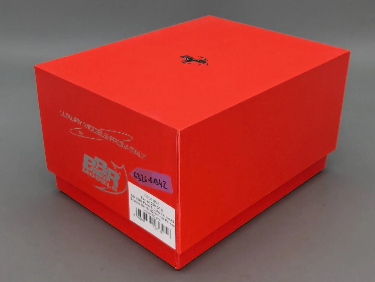 Modellautos 1:43 BBR Ferrari 250 GTO WINNER BH 1962 Ltd 01/05 #73 Parkes mit OVP