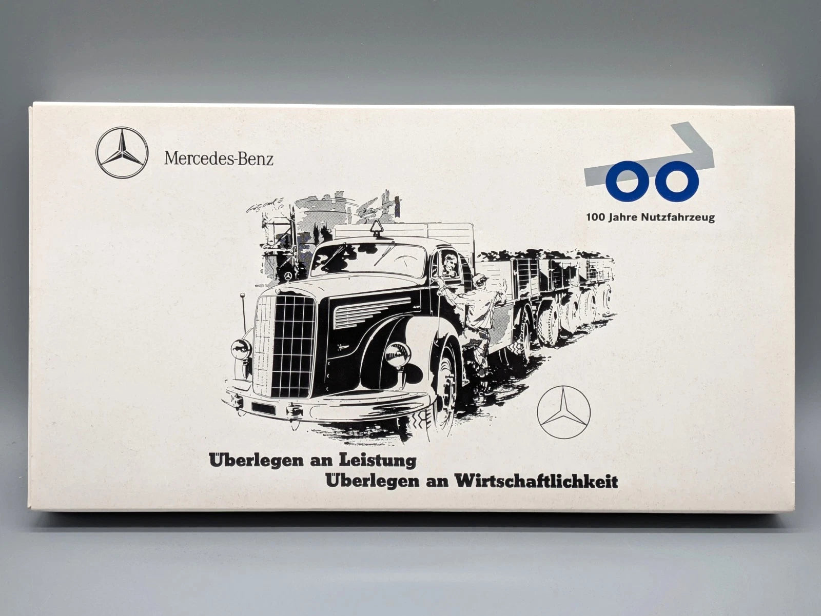 Lkw Modell HO 1:87 Wiking Mercedes-Benz 4er Set 100 Jahre Nutzfahrzeuge mit OVP