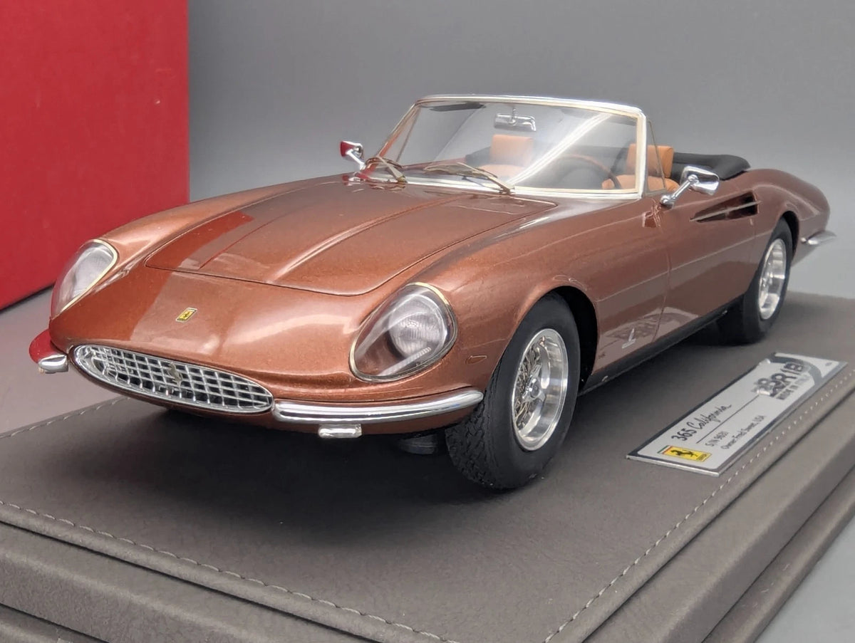 Modellautos 1:18 BBR Ferrari 365 California S/N 9631 Fred Sweet Ltd 01/24 OVP