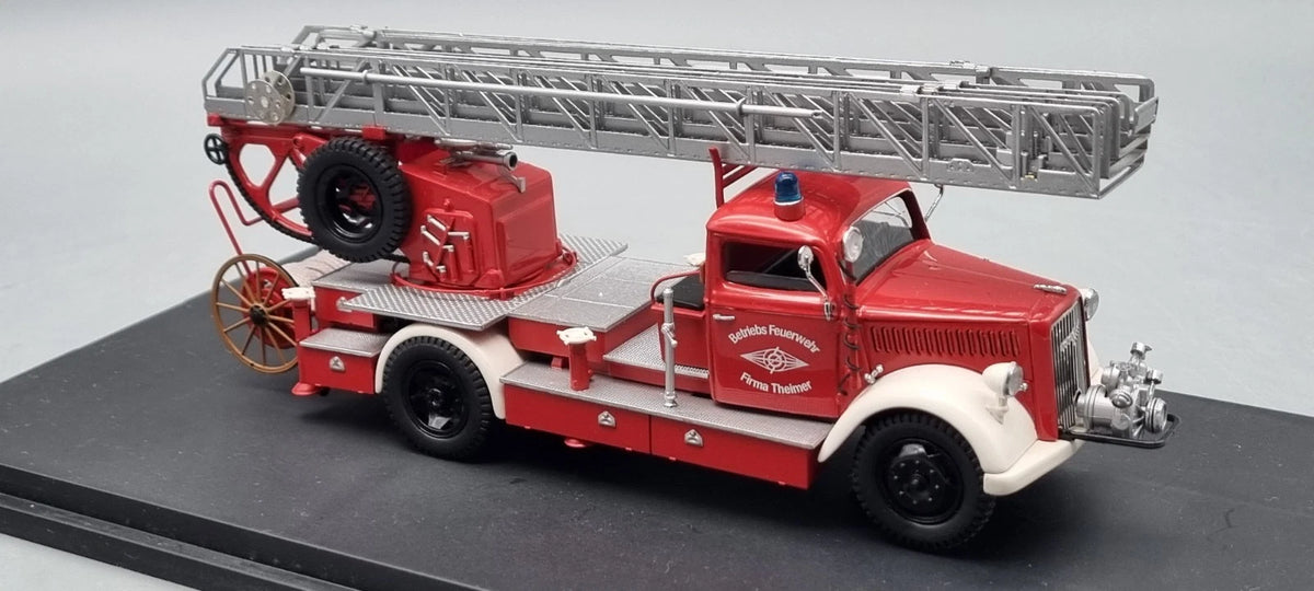 LKW Modelle 1:43 Schuco 03071 Opel Blitz S 3t Feuerwehr Drehleiter OVP