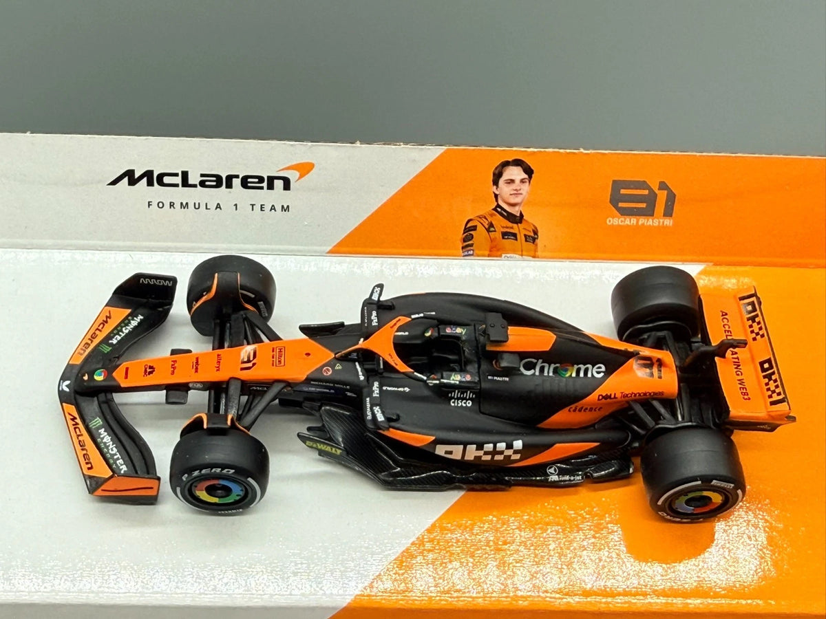 Modellautos 1:43 Bburago Miami Grand Prix 2024 Pit Pass Mclaren MCL38 mit OVP