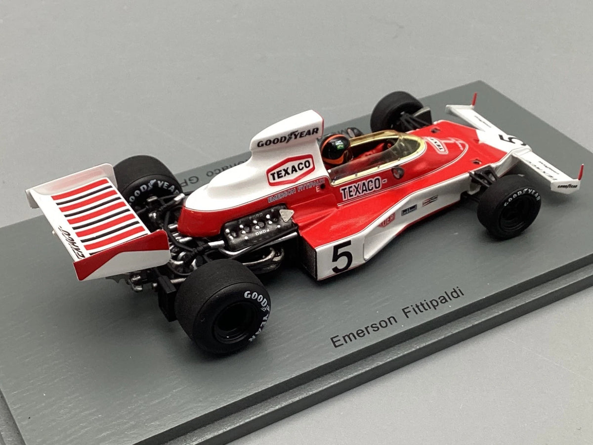 Modellautos 1:43 Spark McLaren M23 GP Monaco 1974 Fittipaldi #5 mit OVP