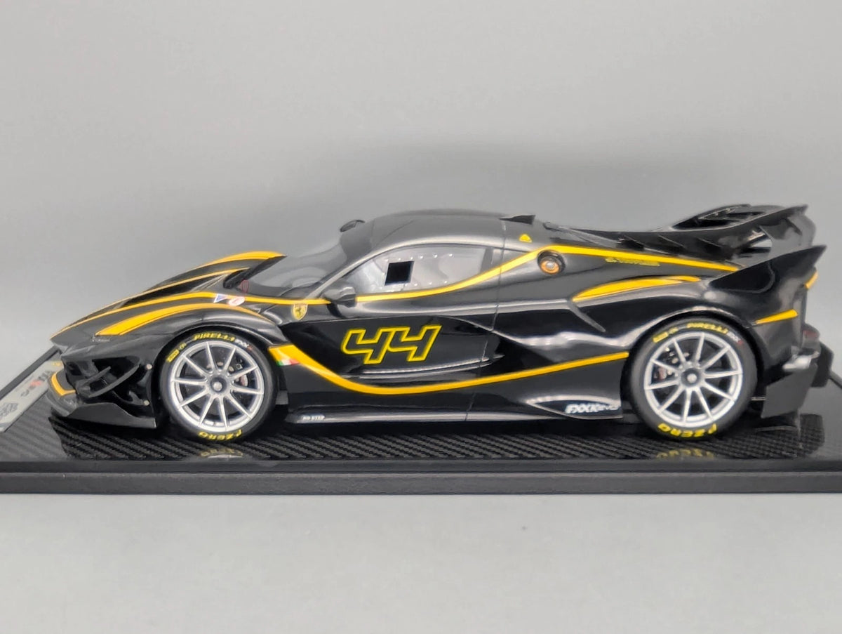 Modellautos 1:12 BBR Ferrari FXX-K EVO Nero Stellato Car #44 Ltd 07/10 OVP