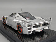 Modellautos 1:43 MR Ferrari FXX mit Open Door Funktion 55/100 Silber mit OVP