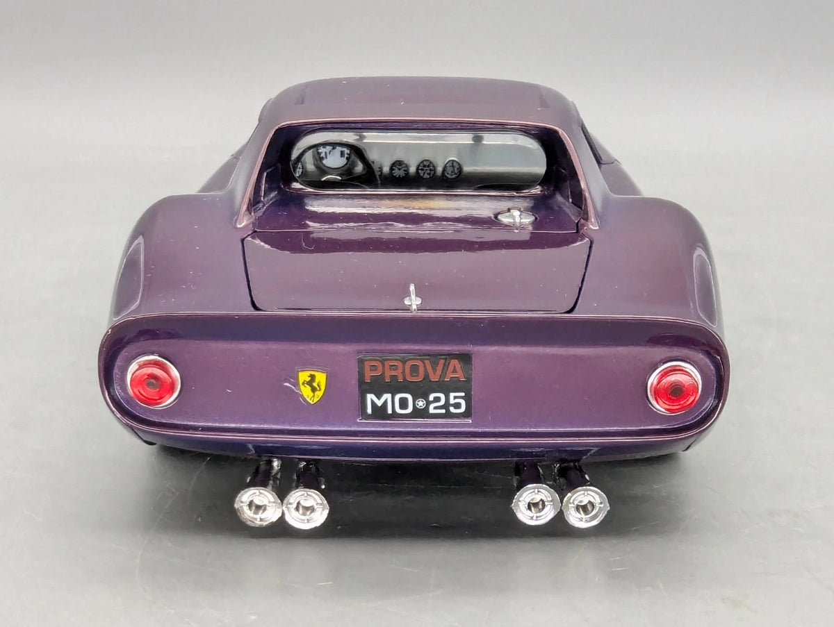 Modellautos 1:18 Guiloy 67527 Ferrari 250 GTO 1964 Violet Purple mit Vitrine