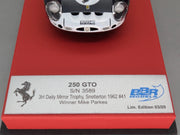 Modellautos 1:43 BBR Ferrari 250 GTO WINNER 3h 1962 Ltd 03/20 #41 Parkes mit OVP