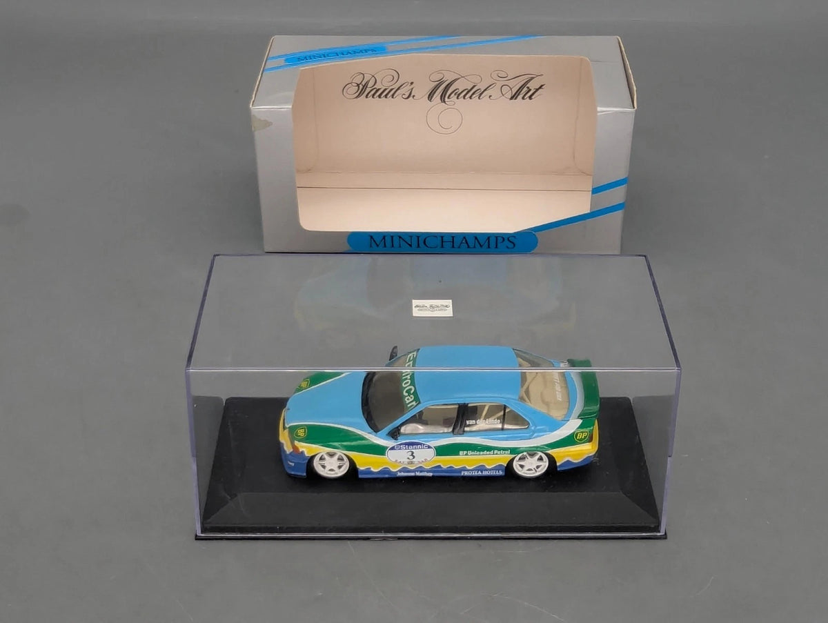 Modellautos 1:43 Minichamps BMW 318i  is/4 South Africa #3 v. d. Linde mit OVP
