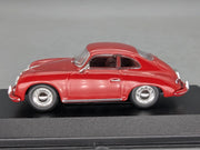 Modellautos 1:43 Minichamps Porsche 356 A Coupe 1959 Rubin Rot mit OVP
